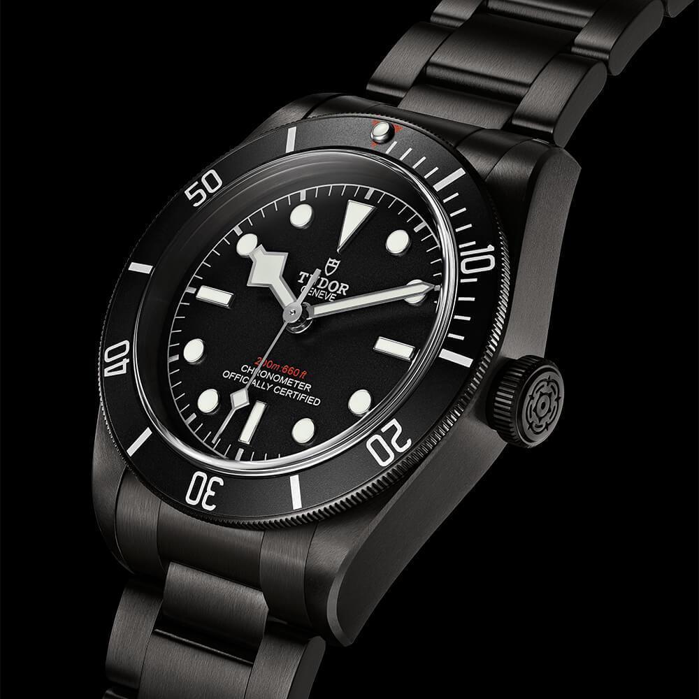 Tudor black shop bay all black