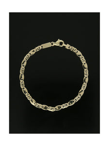Fancy Link Bracelet in 9ct Yellow Gold