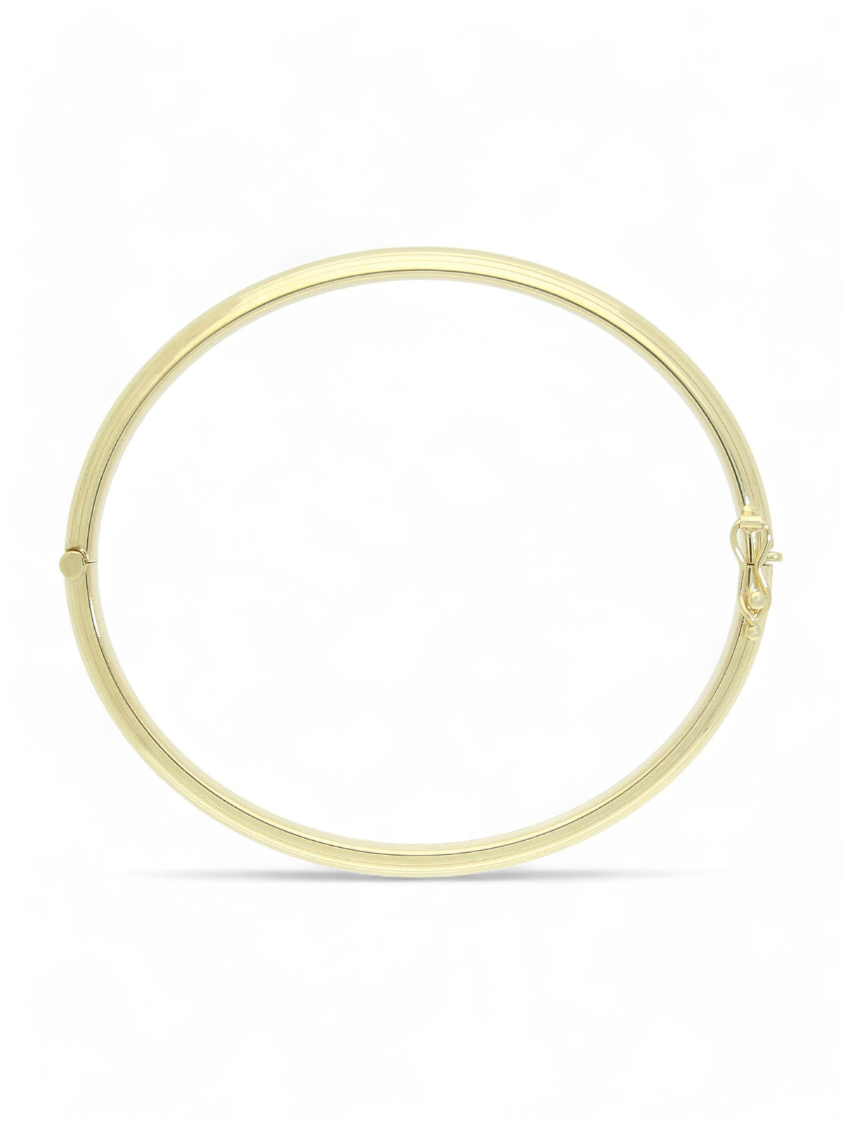 Stripe Texture Bangle in 9ct Yellow Gold