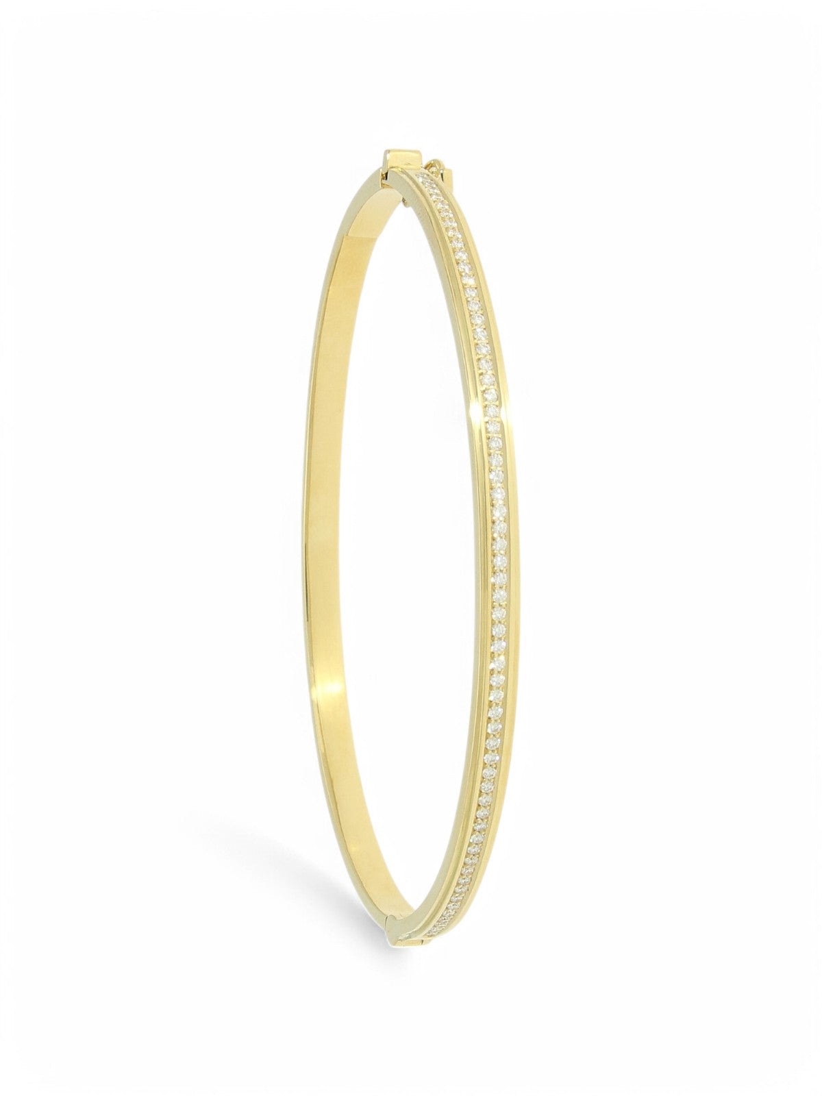 Diamond Pimlico Bangle in 18ct Yellow Gold