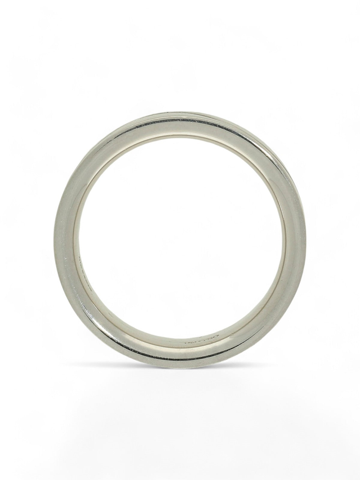Pre Owned Diamond Set Wave Ring in 18ct White Gold