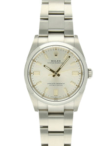 Pre Owned Rolex Oyster Perpetual Steel Automatic 36mm Watch on Oyster Bracelet