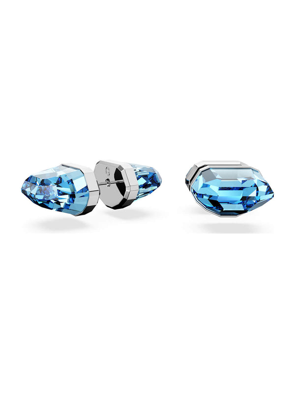 Swarovski Lucent Blue Crystal Stud Earrings 5626606