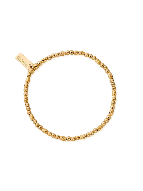 ChloBo Dainty Sparkle Bracelet in Gold Plating GBDSP