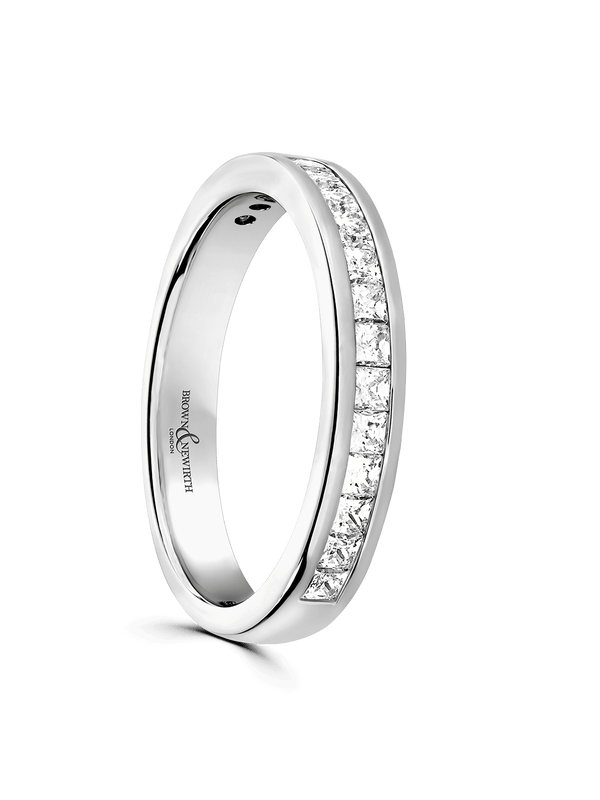 Brown & Newirth Devine 0.50ct Diamond Eternity Ring in 9ct White Gold