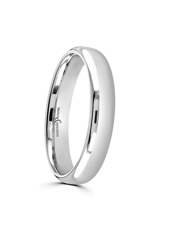 Brown & Newirth Honest 4mm Wedding Ring in Platinum