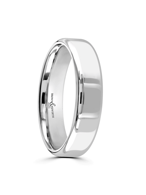 Brown & Newirth Honest 5mm Wedding Ring in Platinum