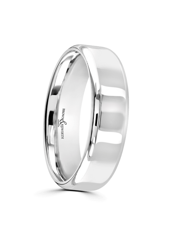 Brown & Newirth Honest 6mm Wedding Ring in Platinum
