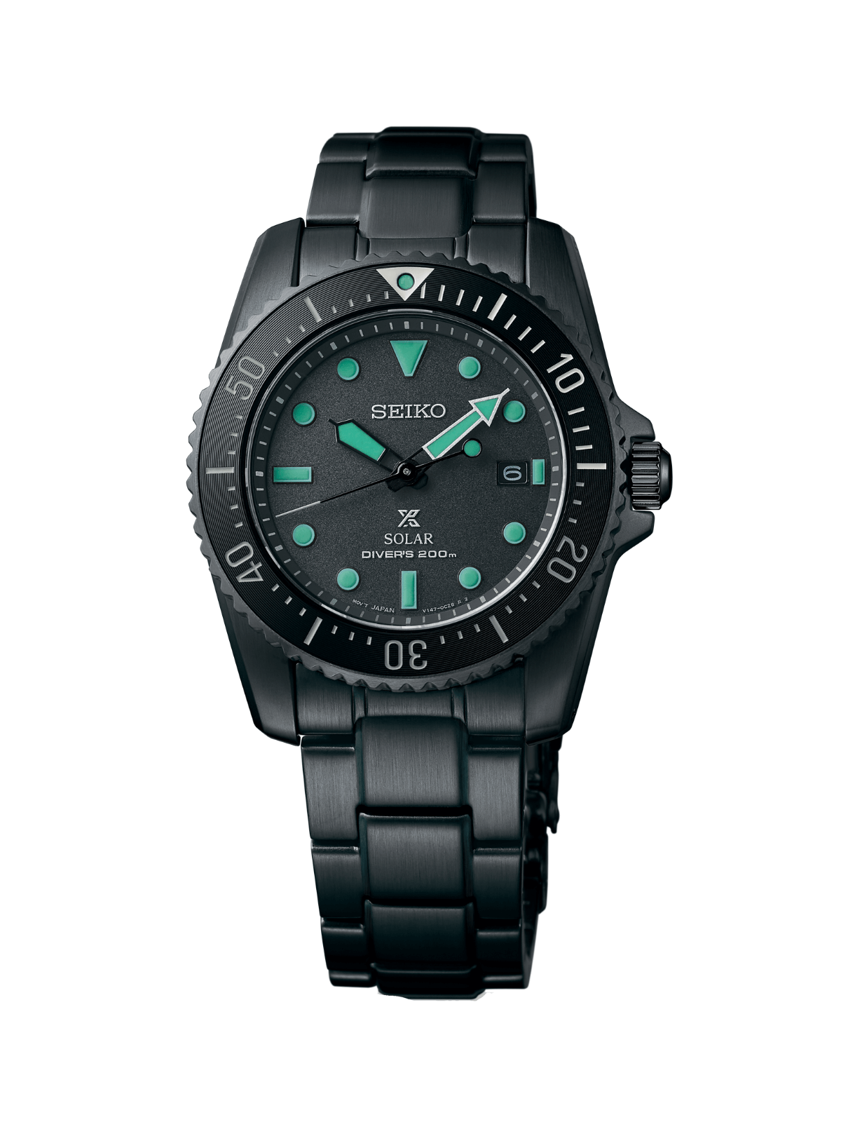 Seiko Prospex "Black Series" Solar Diver’s 1965 Re-Interpretation Watch 38.5mm SNE587P1