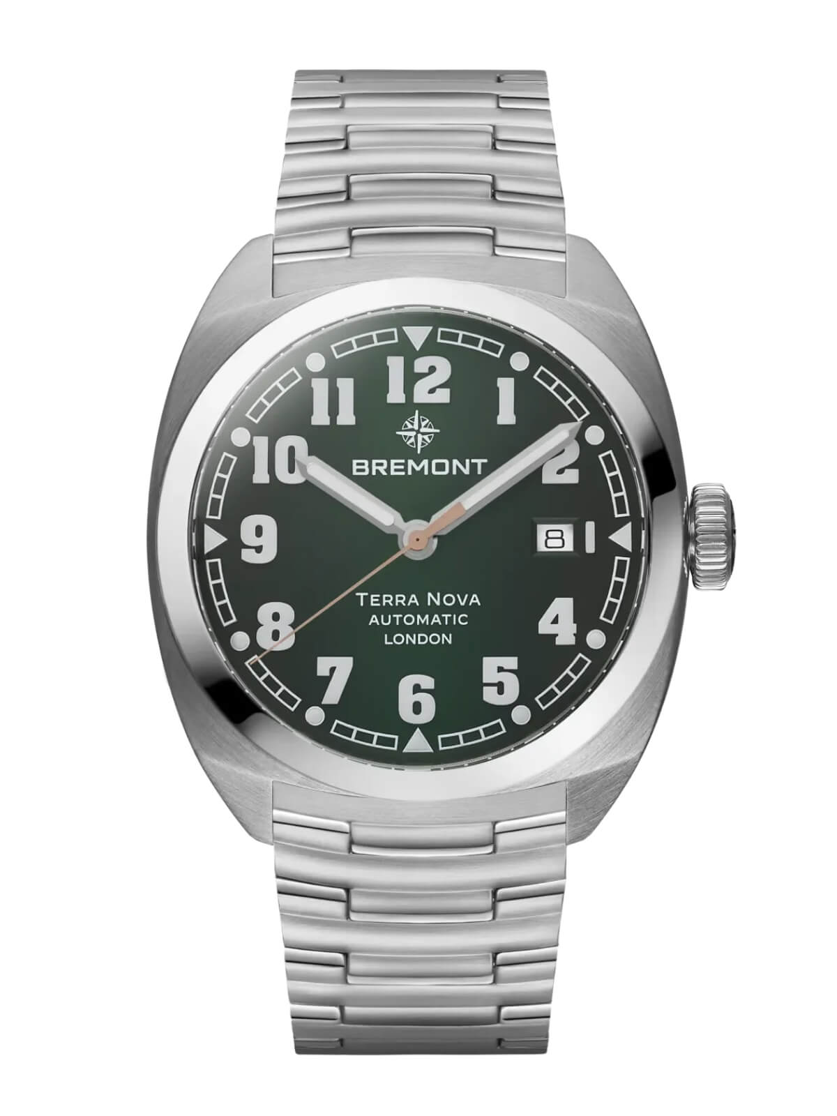 Bremont Terra Nova 40.5 Date Watch TN40-DT-SS-GN-B