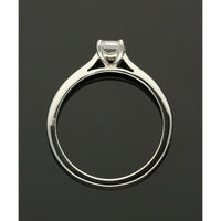 Diamond Solitaire Engagement Ring "The Zara Collection" Certificated 0.50ct Emerald Cut in Platinum
