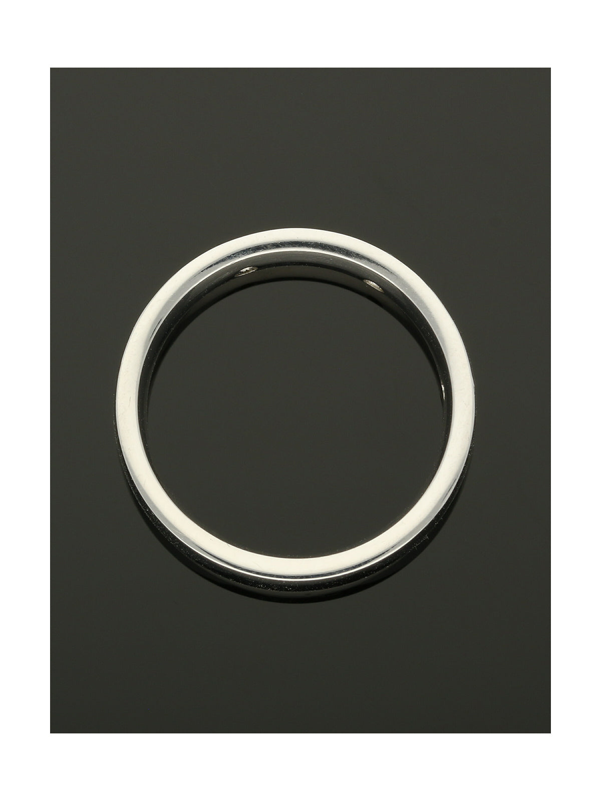 Diamond Wedding Ring in 18ct White Gold