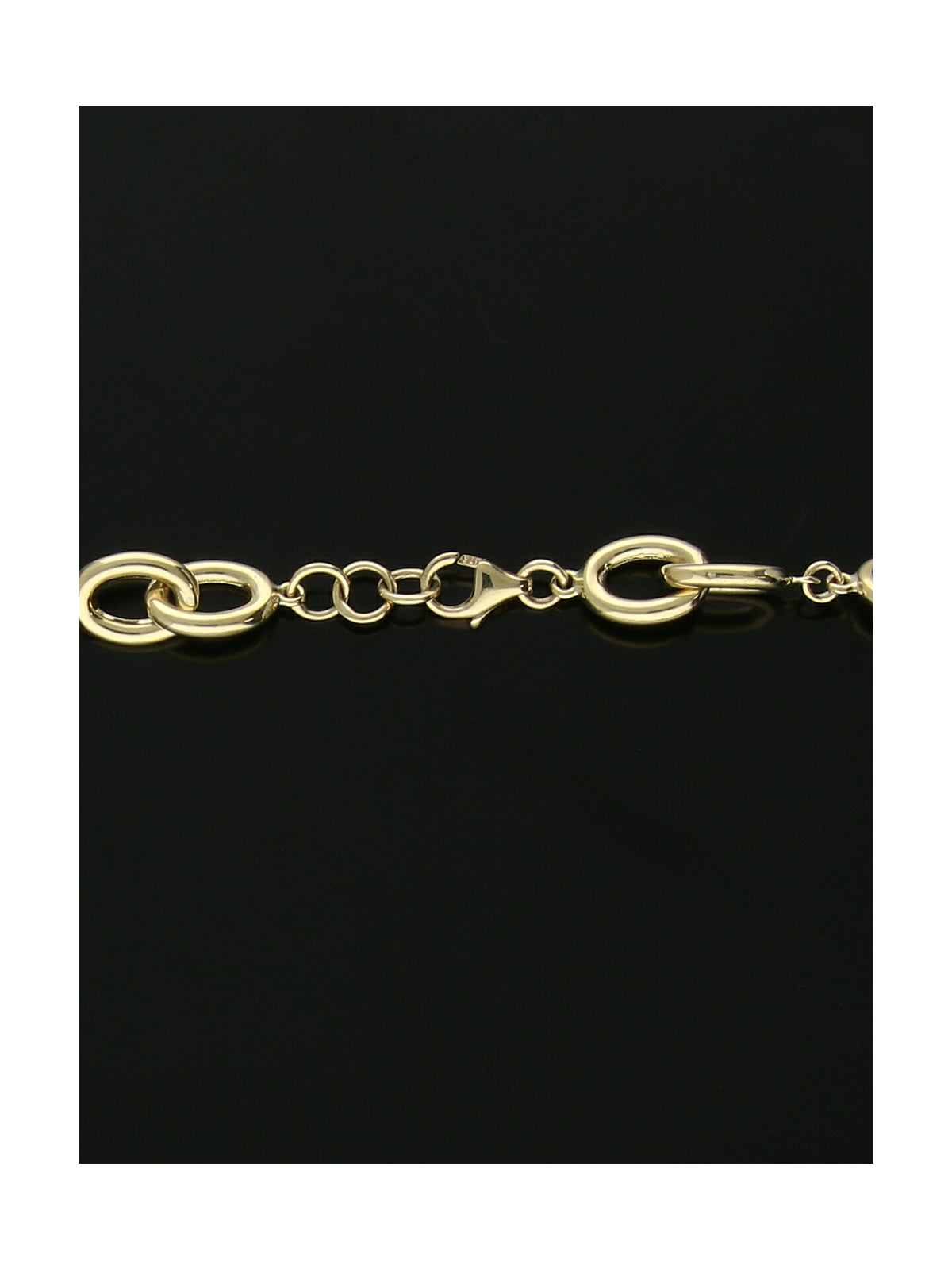 Oval Link Necklace in 9ct Yellow Gold
