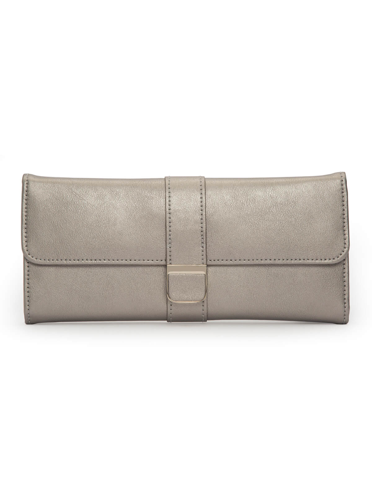 Wolf Palermo Jewellery Roll in Pewter 213478