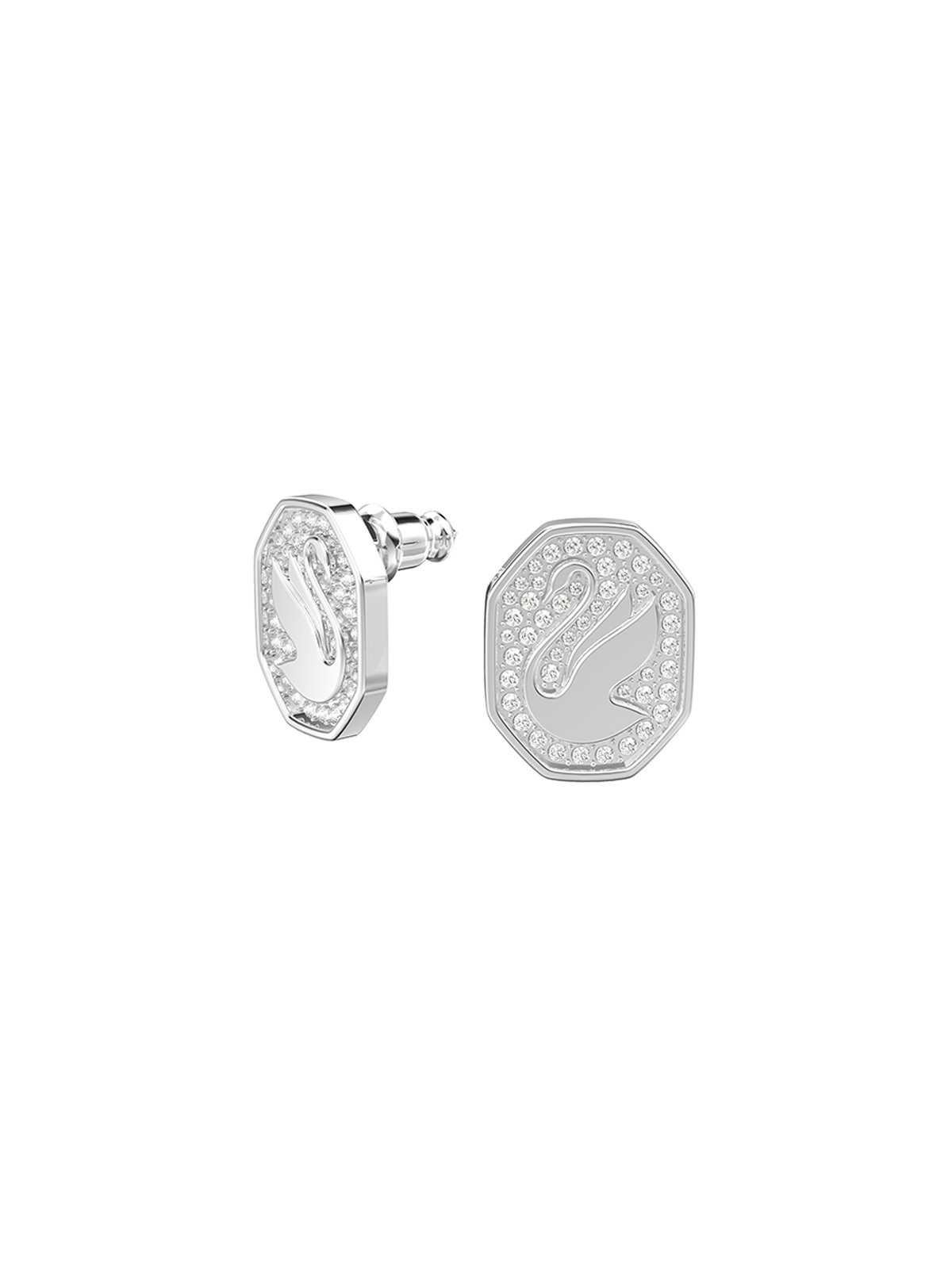 Swarovski Signum White Crystal Stud Earrings 5621097