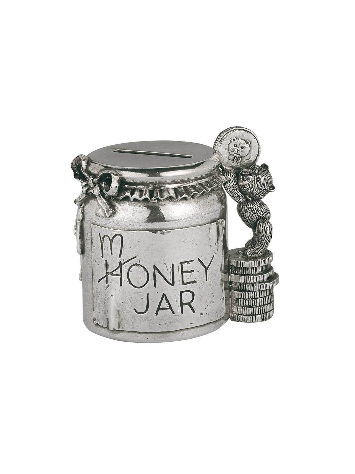 016502RG Royal Selangor Teddy Bear's Picnic Money Jar Coin Box