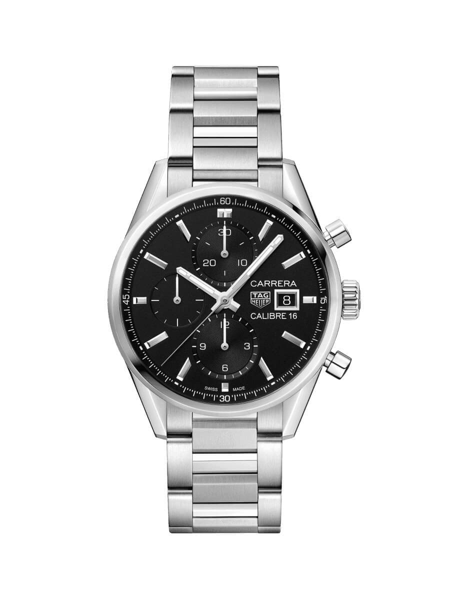 TAG Heuer Carrera Watch 41mm Black Dial CBK2110.BA0715