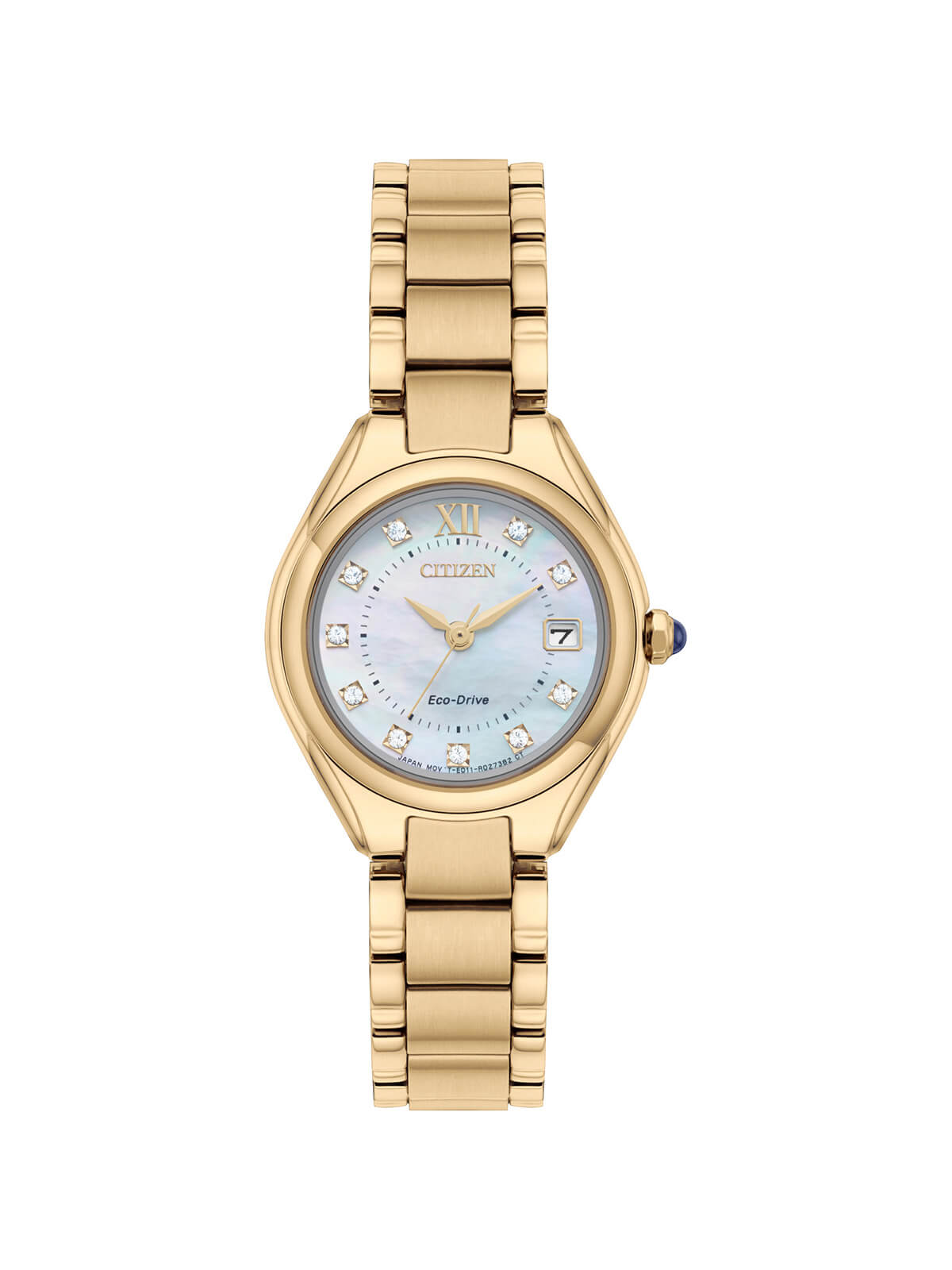 Citizen Eco-Drive Silhouette Crystal Watch 26mm EW2543-85D