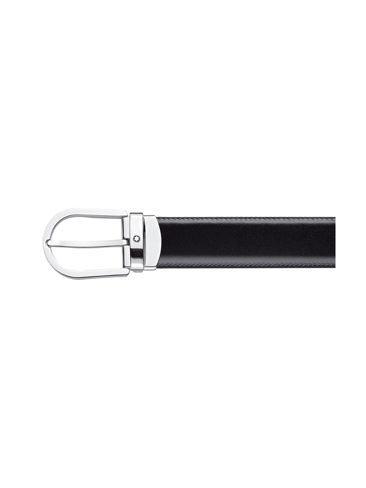 Montblanc Black & Brown Reversible Leather Belt MB38157