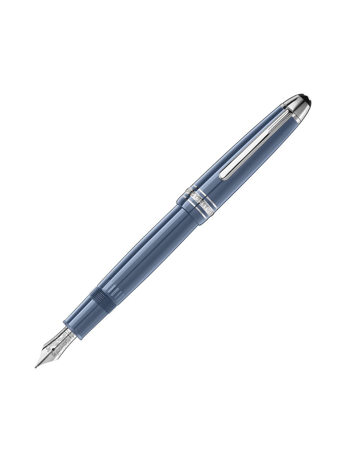 Montblanc Meisterstück Glacier LeGrand Blue Fountain Pen Blue MB129393