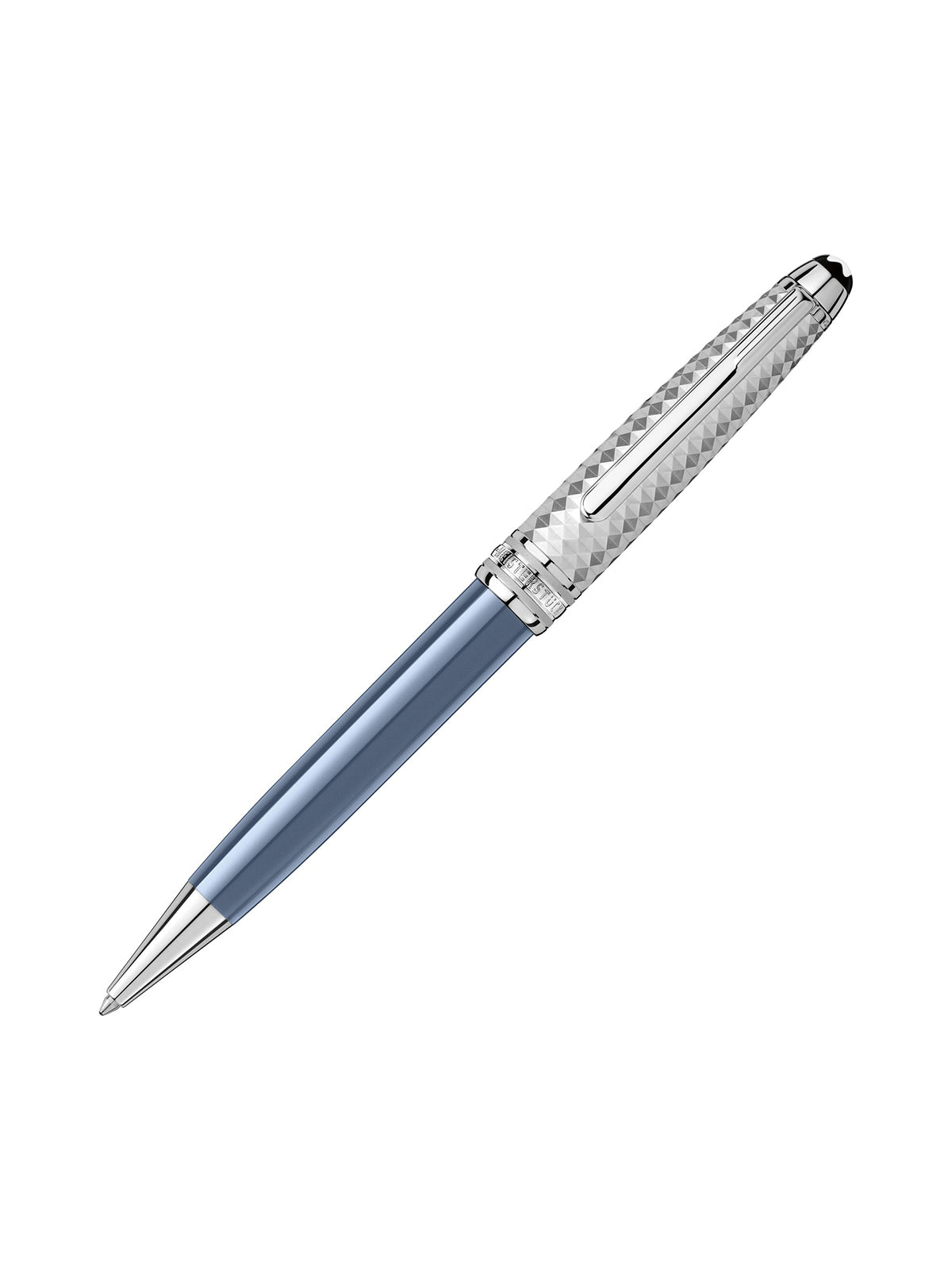 Montblanc Meisterstück Glacier Doué Blue Ballpoint Pen MB129405