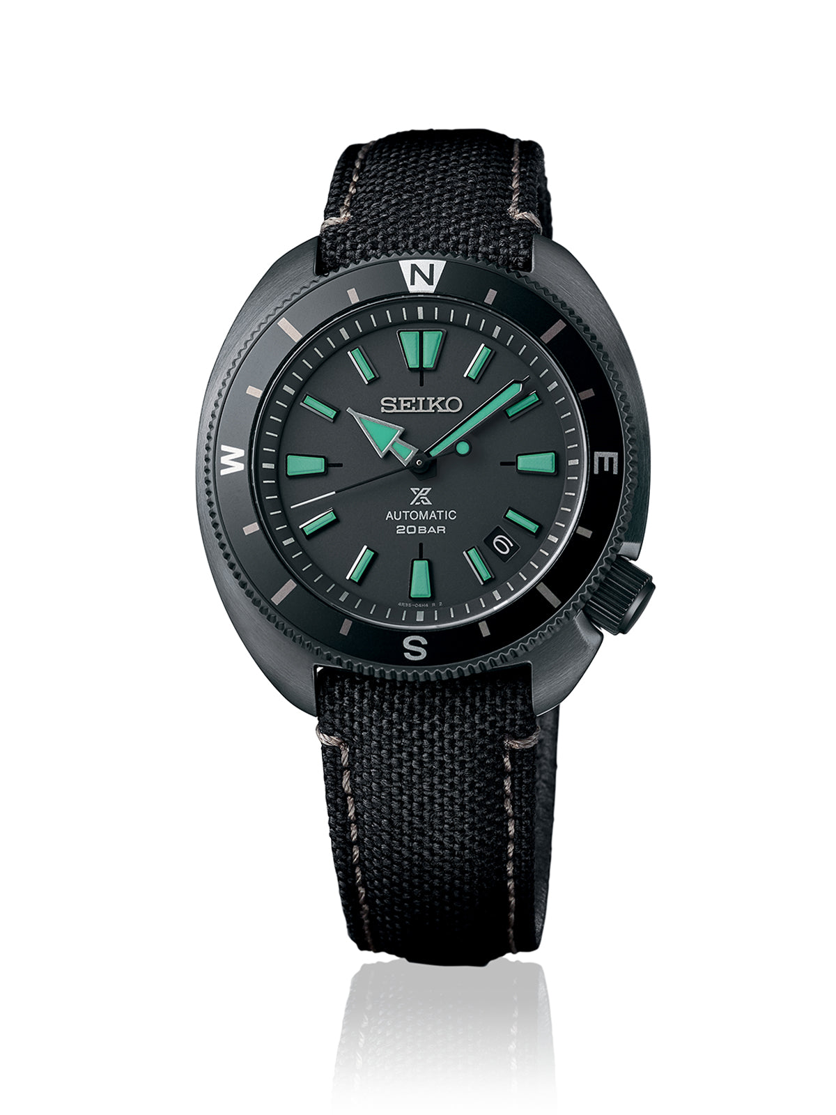 Seiko Prospex "Black Series" Tortoise Watch 42.4mm SRPH99K1