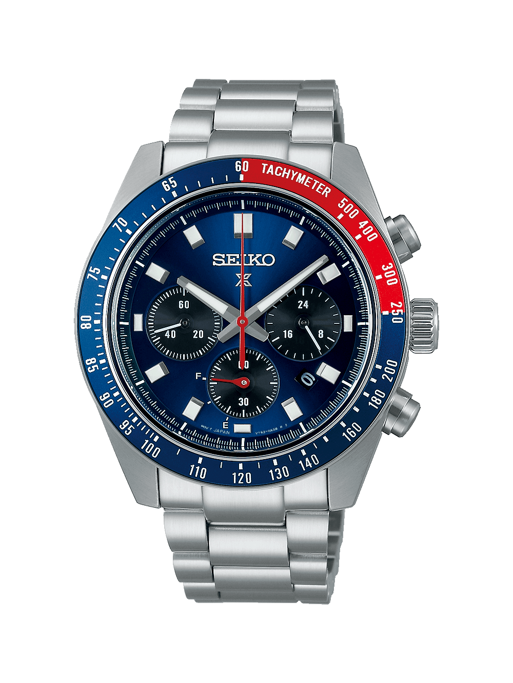 Seiko Prospex Speedtimer "Go Large" Solar Chronograph Watch 41mm SSC913P1