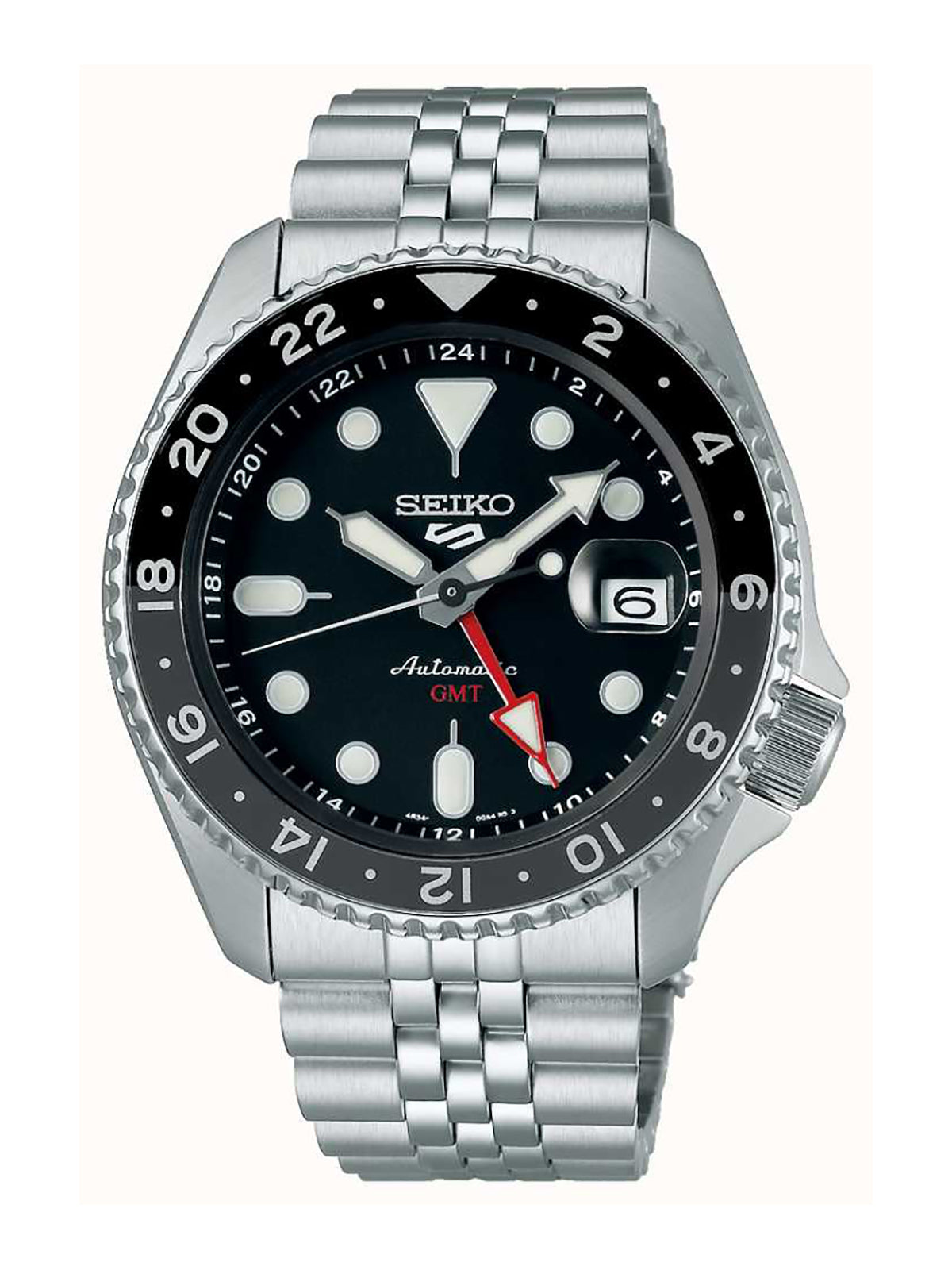 Seiko 5 Sports ‘Black Grape’ GMT SKX Re-Interpretation Watch 42.5mm SSK001K1