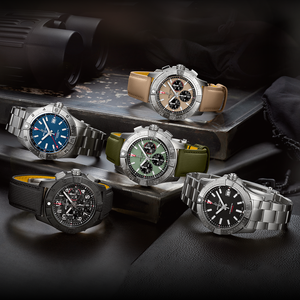 Supersonic Strength, Full-Throttle Functionality: Breitling's Redesigned Avenger Collection Has Arrived
