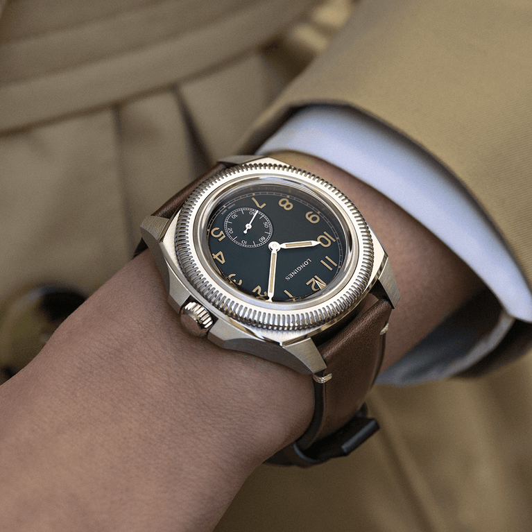 Discover the Longines Pilot Majetek Brufords Jewellers in