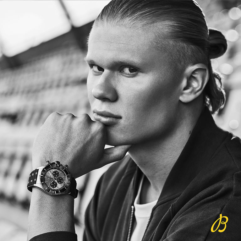 Breitling Signs Pro Footballer Erling Haaland To Its New "All-Star Squad" Of Sports Ambassadors