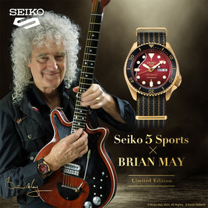 An Iconic Partnership: Introducing the Seiko 5 Sports x Brian May "Red Special II"