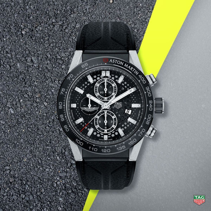 TAG Heuer Presents The First Aston Martin Special Edition Chronographs