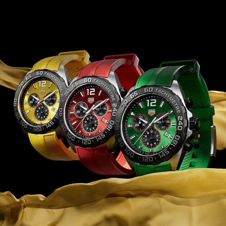 WOTW - The New Bold and Colourful TAG Heuer Formula 1 Watches 2021