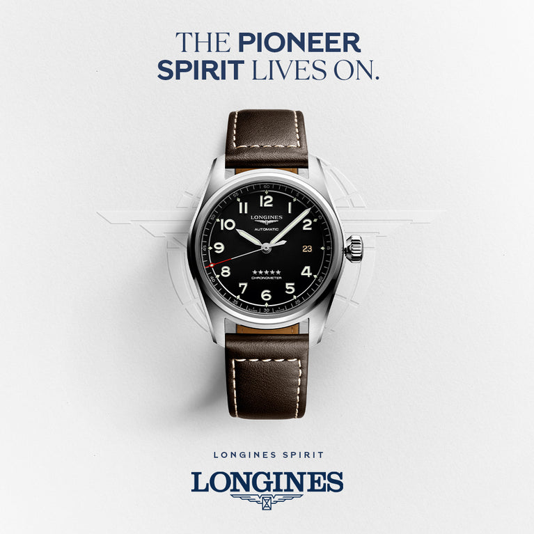 The Pioneer Spirit Lives On With The New Longines Spirit Watch Collection
