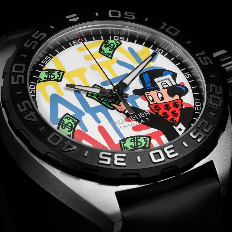 TAG Heuer Celebrates the Launch of Two New Editions with Art Provocateur Alec Monopoly