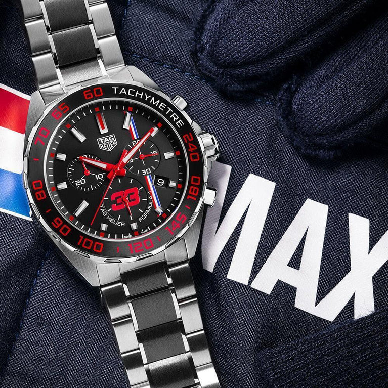 Max Verstappen Creates The Design Of A New Special Edition TAG Heuer