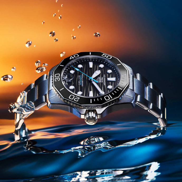 Conquering Depths & Time: Introducing the new TAG Heuer Aquaracer Professional 300 Date & GMT