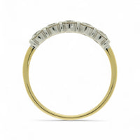 Five Stone Diamond Ring 0.50ct Certificated Round Brilliant Cut in 18ct Yellow & White Gold