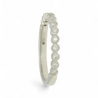 Diamond Half Eternity Ring 0.25ct Certificated Round Brilliant Cut in 18ct White Gold