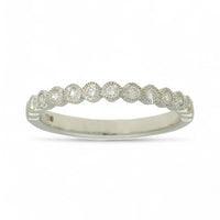 Diamond Half Eternity Ring 0.25ct Certificated Round Brilliant Cut in 18ct White Gold