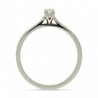 SALE Diamond Solitaire Engagement Ring "The Isabella Collection" 0.25ct Oval Cut in Platinum