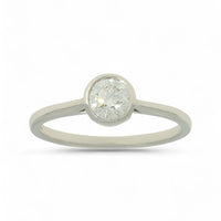 Diamond Solitaire Engagement Ring "The Diana Collection" Certificated 0.50ct Round Brilliant Cut in Platinum