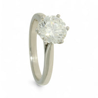 SALE Diamond Solitaire Engagement Ring "The Beatrice Collection" 2.01ct Certificated Round Brilliant Cut in Platinum