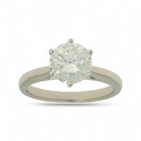 SALE Diamond Solitaire Engagement Ring "The Beatrice Collection" 2.01ct Certificated Round Brilliant Cut in Platinum