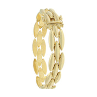 Marquise Link Bracelet in 9ct Yellow Gold