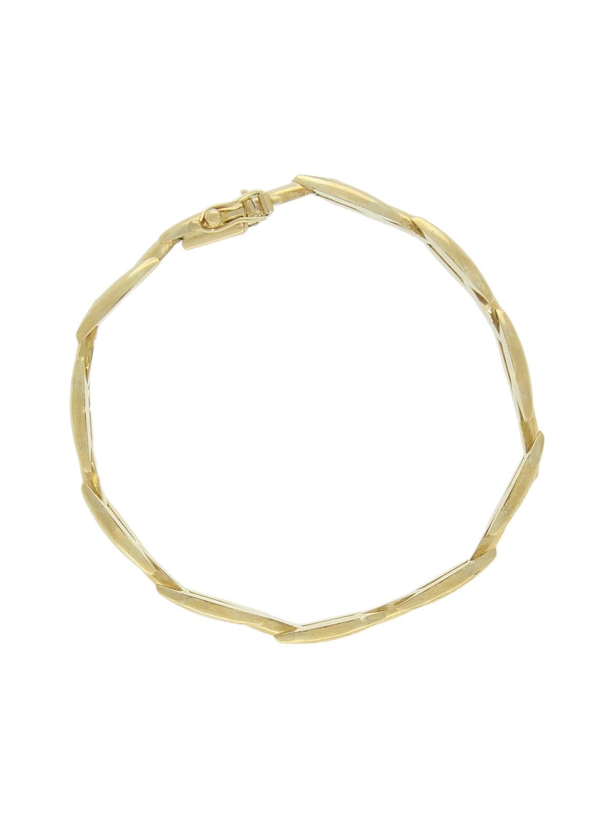 Marquise Link Bracelet in 9ct Yellow Gold