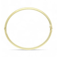 Stripe Texture Bangle in 9ct Yellow Gold