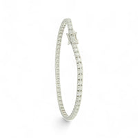 Diamond Line Bracelet 1.95ct in 9ct White Gold