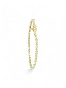 Diamond Line Bracelet 1.10ct in 9ct Yellow Gold